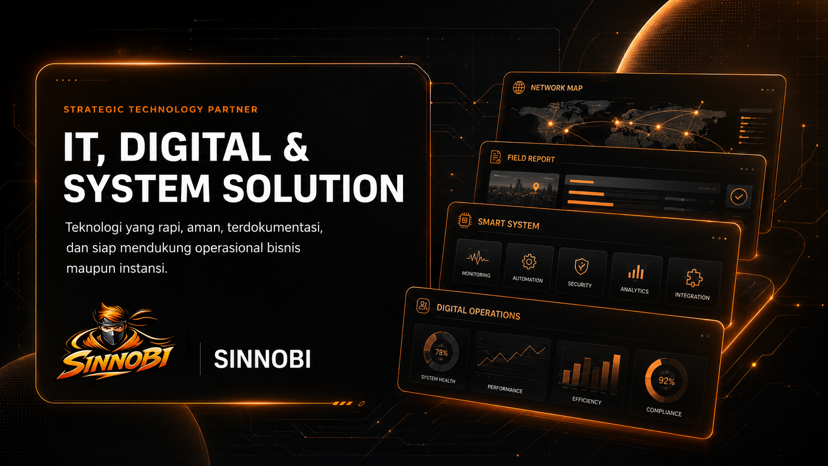 SINNOBI strategic technology partner