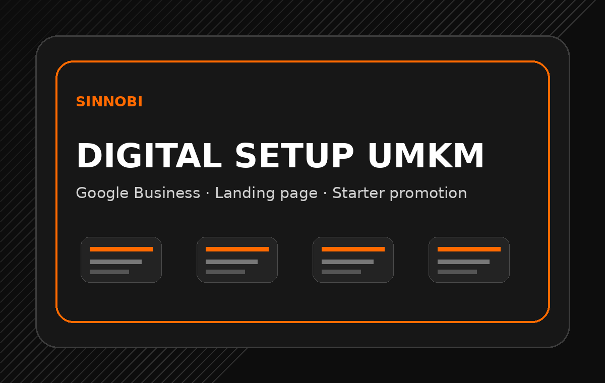 Digital Setup UMKM